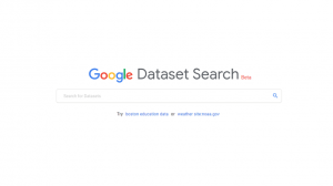 Google Dataset Search Engine