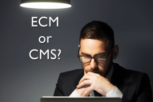 CMS vs ECM