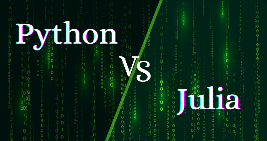 Comparison between Python and Julia