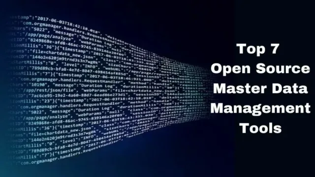 Top 7 Open Source Master Data Management Tools