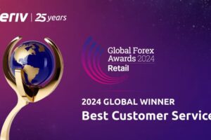 Deriv Wins 'Best Customer Service' at Forex Awards