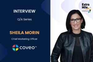 Extra Mile HiTechNectar Interview with Sheila Morin, CMO of Coveo