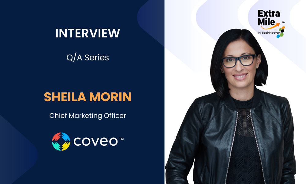 Extra Mile HiTechNectar Interview with Sheila Morin, CMO of Coveo