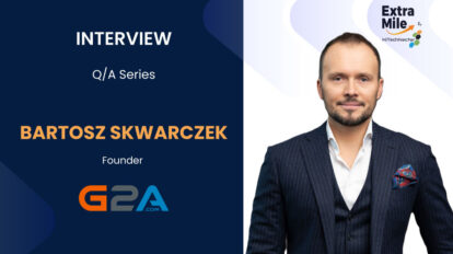 Bartosz Skwarczek, Founder of G2A.COM