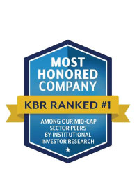 KBR - Most Honored Company