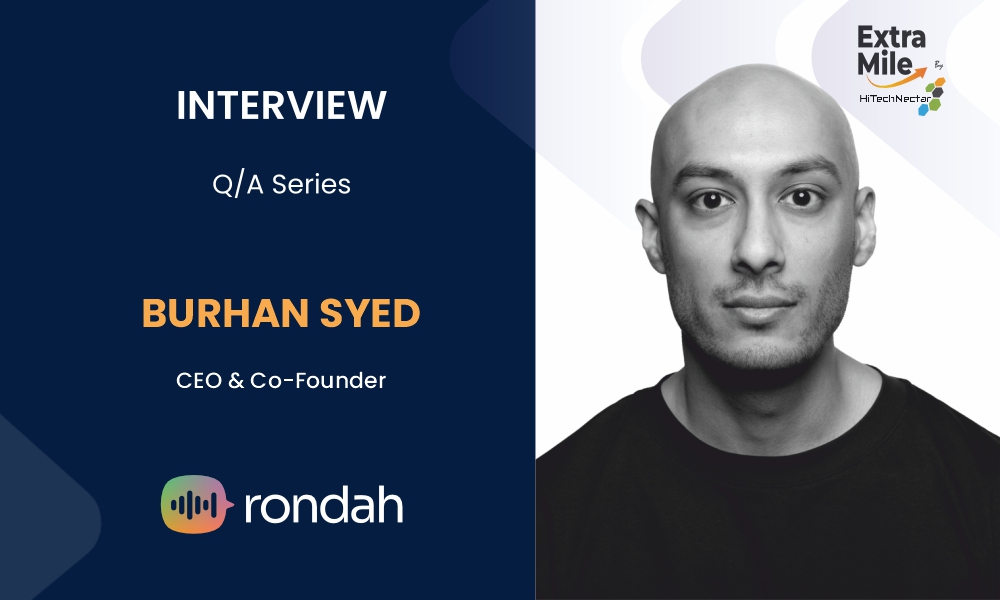 Burhan Syed, CEO and Co-Founder of Rondah AI