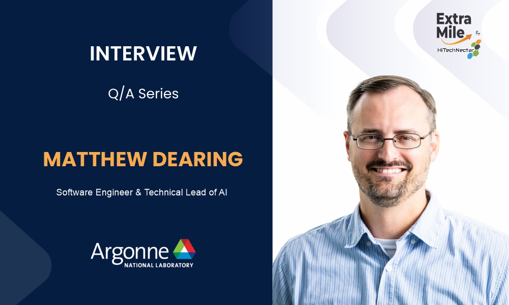 Matthew Dearing, Software Engineer & Technical Lead of AI at Argonne National Laboratory