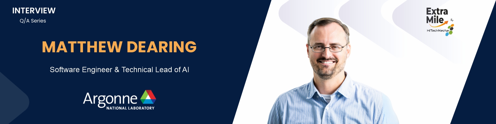 Conversation with Matthew Dearing at Argonne National Laboratory