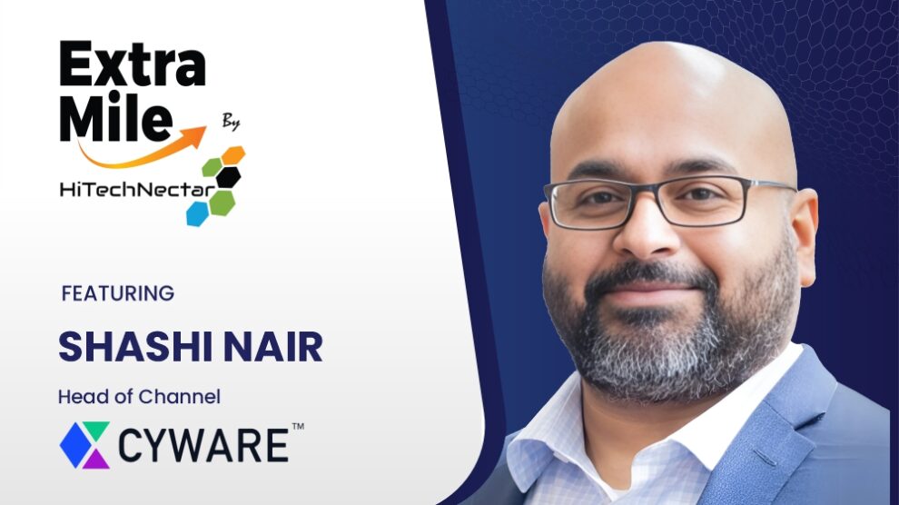 Shashi Nair, Head of Channel at Cyware