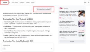 AI Mode maintains full context across your session