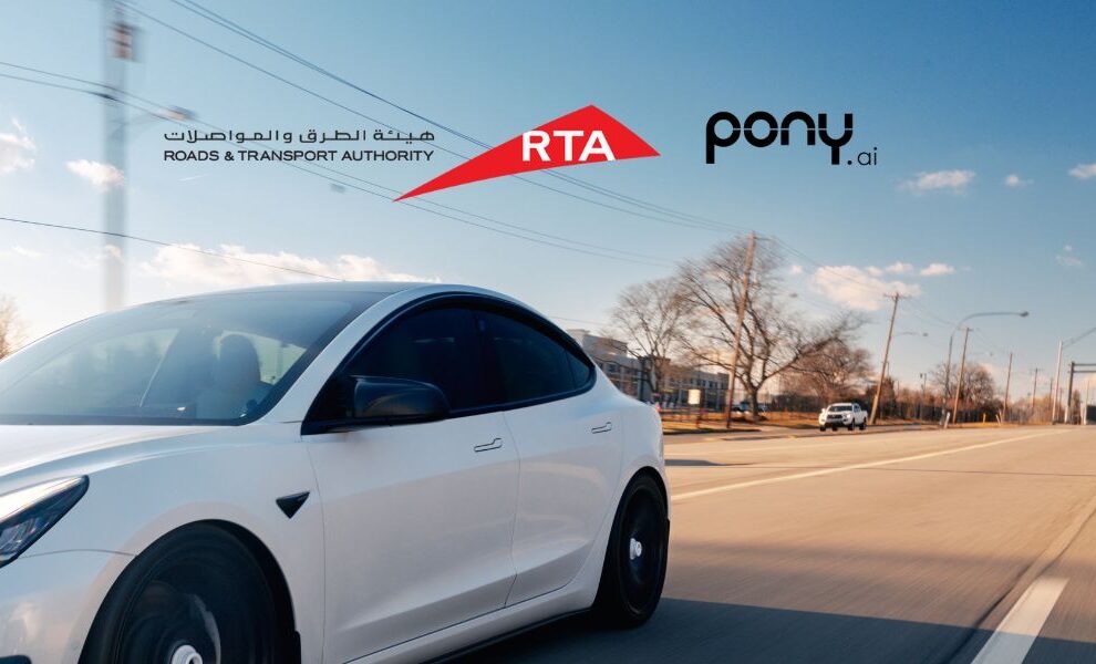 Pony.ai and Dubai RTA