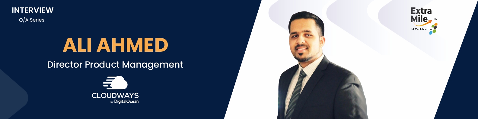 Interview with Ali Ahmed at Cloudways