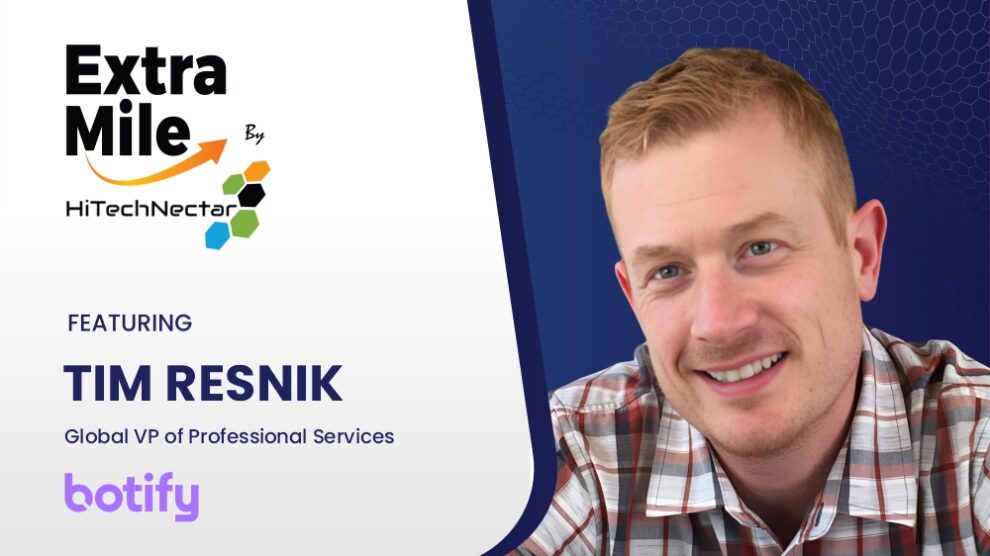 Tim Resnik, Global VP of Professional Services at Botify