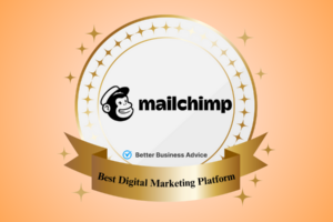 Better Business Advice recognizes Mailchimp