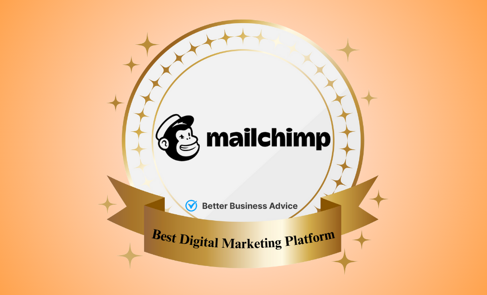Better Business Advice recognizes Mailchimp