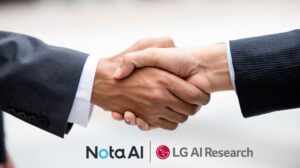 Nota AI Signs Partnership Agreement With LG AI Research