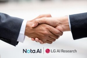 Nota AI Signs Partnership Agreement With LG AI Research