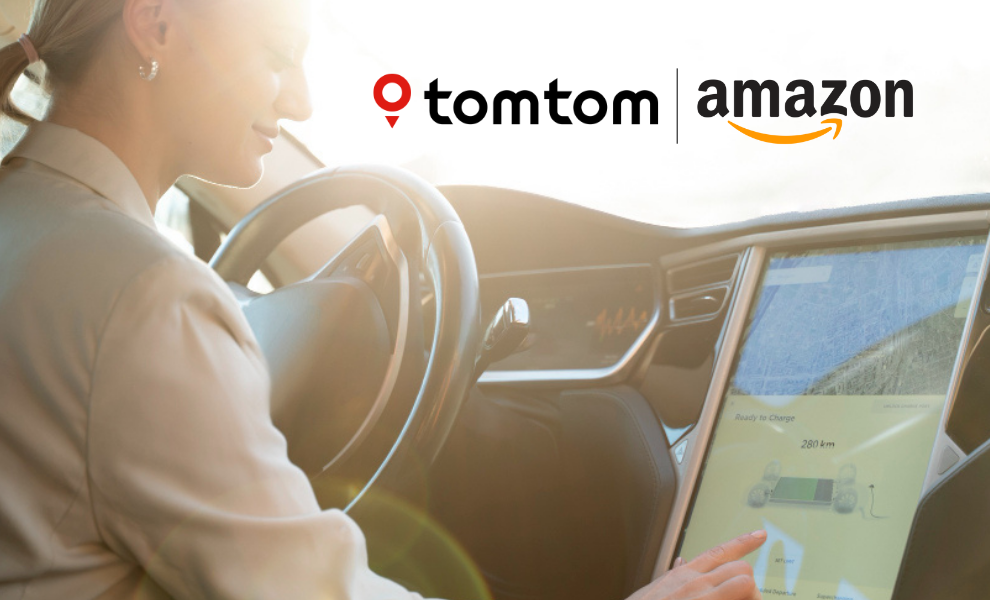 TomTom and Amazon Elevate In-Vehicle Experience