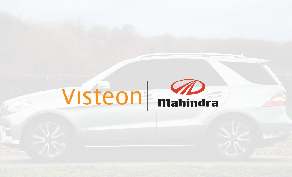 Visteon Corporation Partners With Mahindra & Mahindra Ltd
