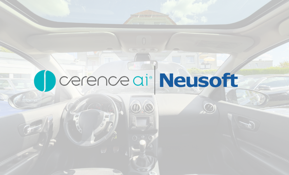 Neusoft and Cerence AI AI-Powered Automotive Cockpit Platform