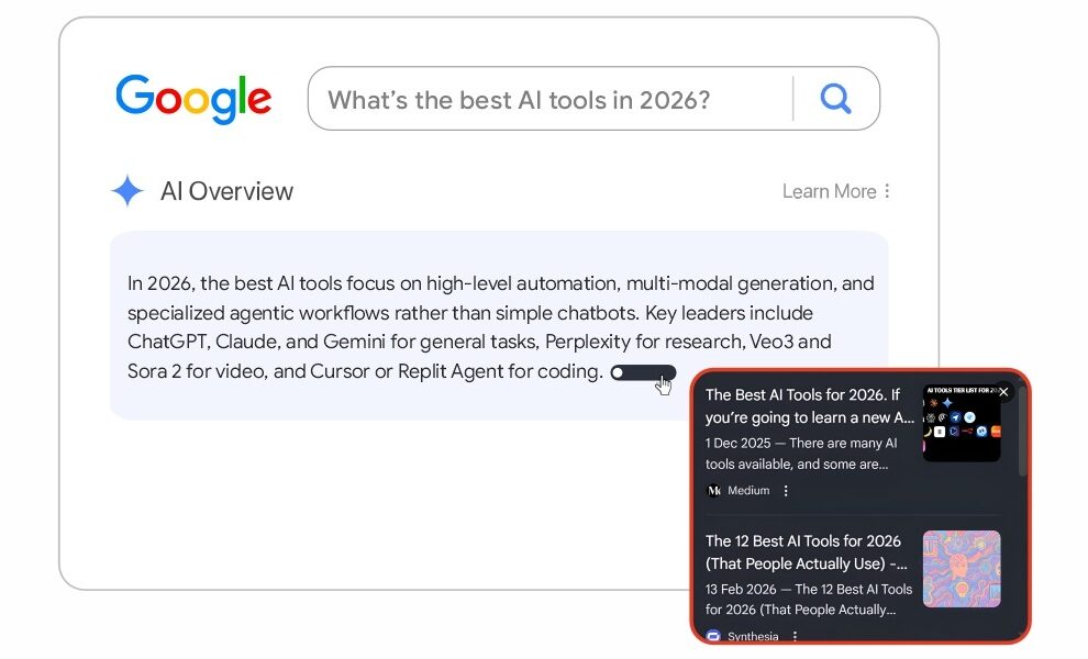 Link Visibility in AI Overviews