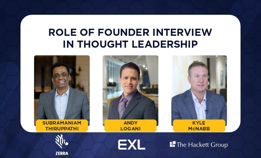 Founder interviews for thought leadership