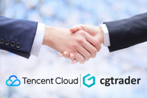 Tencent Cloud and CGTrader