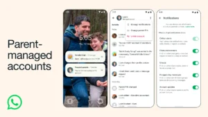 parent-managed accounts on WhatsApp