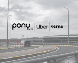 Pony AI and Verne and Uber
