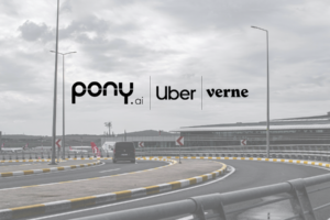 Pony AI and Verne and Uber