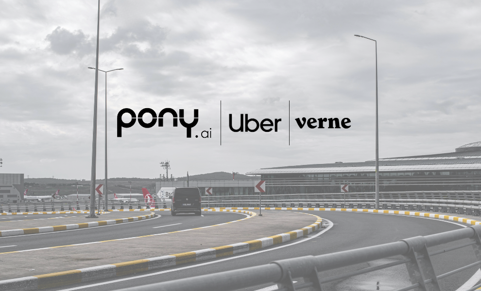 Pony AI and Verne and Uber