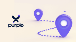 Purple Offline Maps Mode