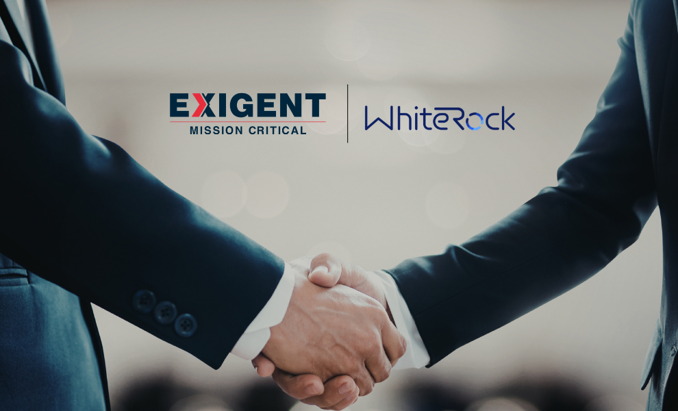 WhiteRock and Exigent
