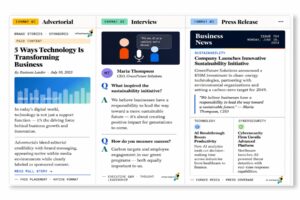 Advertorial vs Interview vs PR
