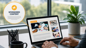 Sponsored content for B2B brands