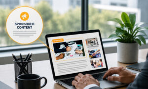 Sponsored content for B2B brands
