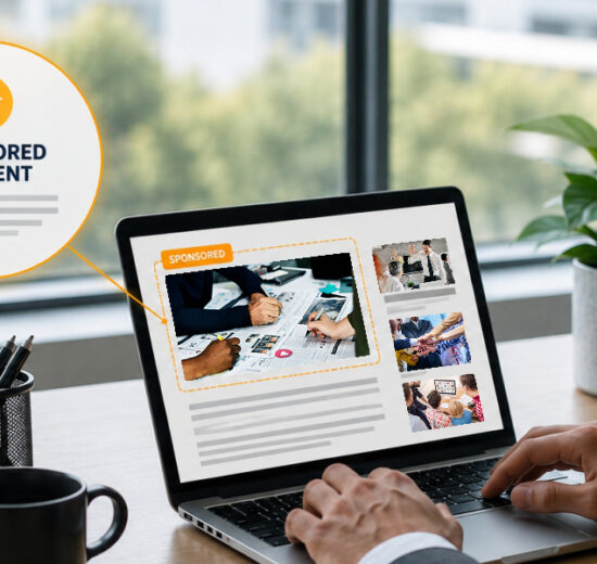 Sponsored content for B2B brands
