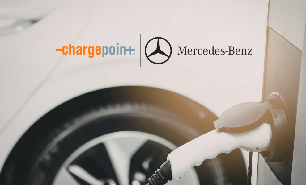 ChargePoint and Mercedes-Benz
