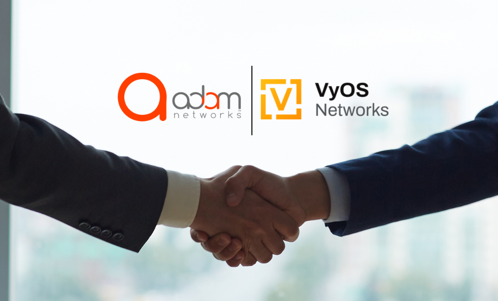VyOS and ADAMnetworks
